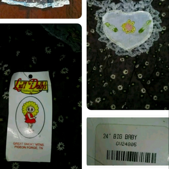 Lid'l Dollys 24" Big Baby Dress must see - Picture 3 of 3